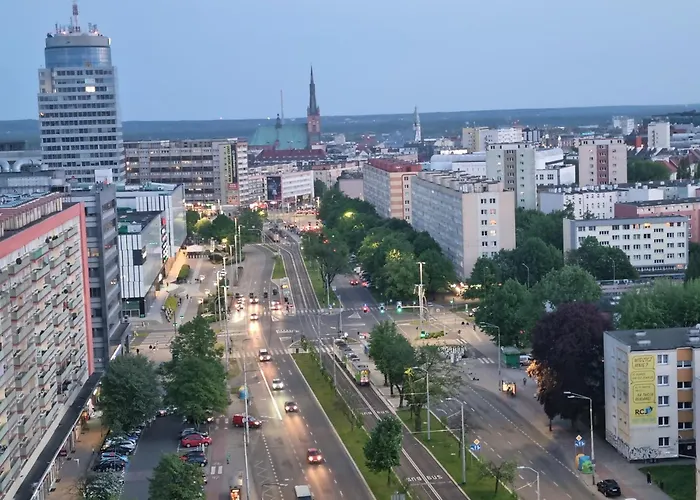Hanza Tower View 13th Floor Appartement Szczecin
